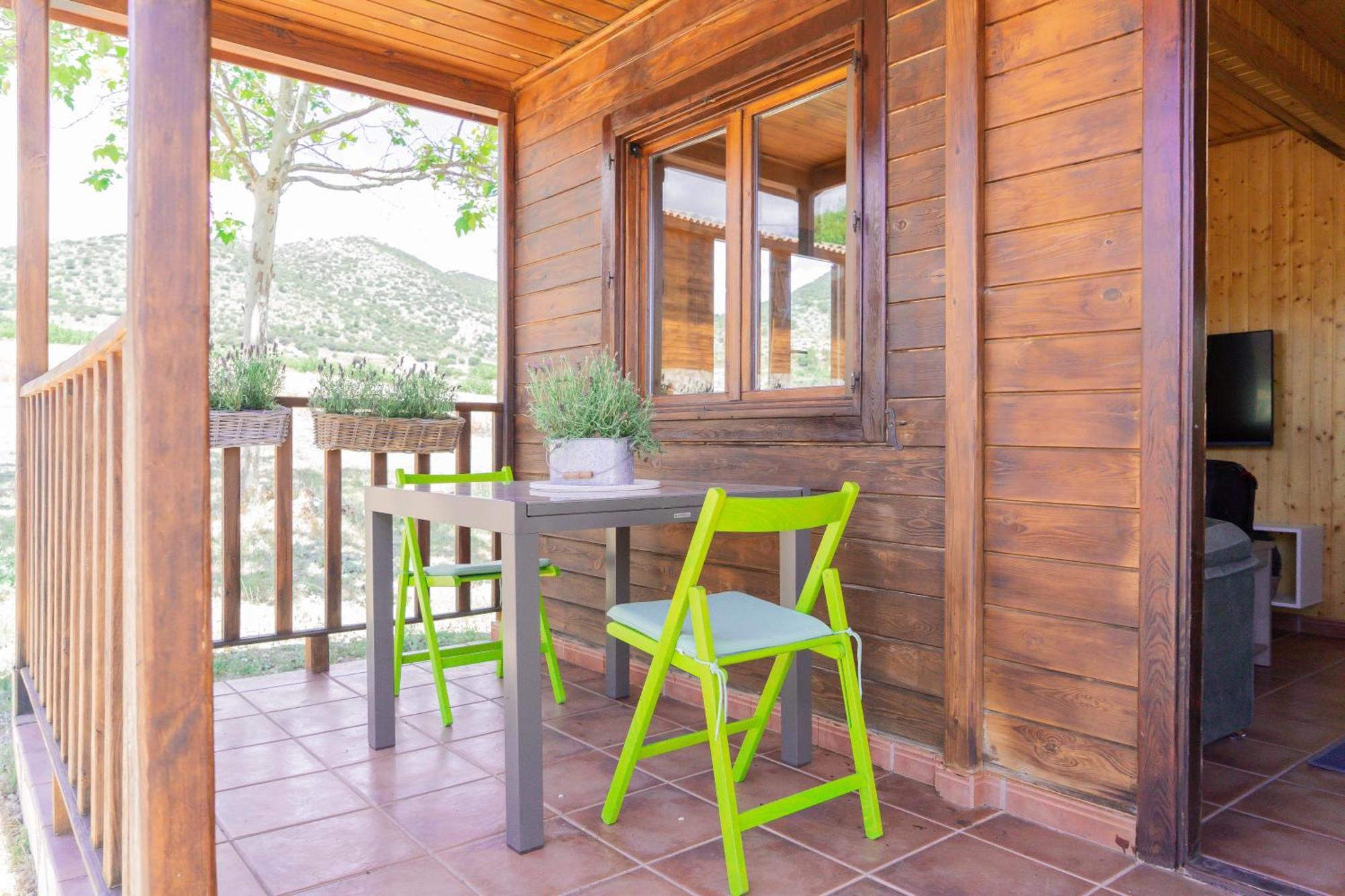 Aldea Los Odres - Cabanas De Madera De 1ª Con Piscina Privada Y Bbq En La Puerta โมราตายา ห้อง รูปภาพ